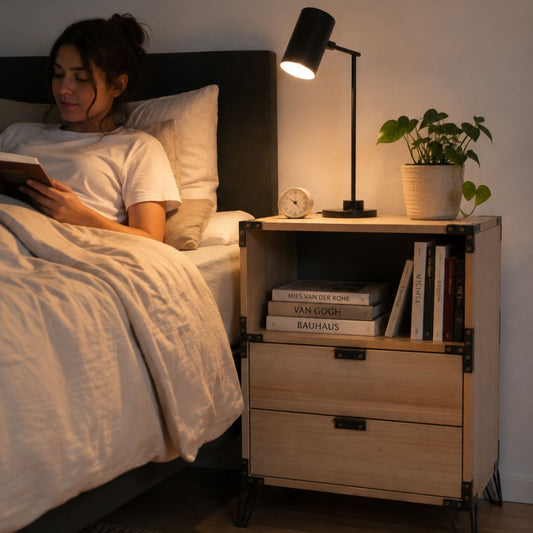 Medidas de veladores: la guía para que calcen junto a tu cama