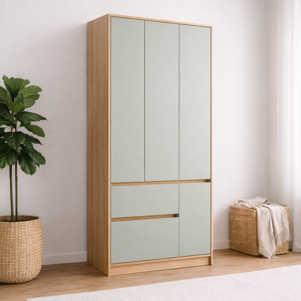 CLOSET COLOR VALLE PUERTAS JADE